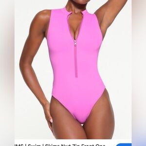 Skims Taffy Zipper One Piece